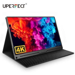Moniteur portable  156 pouces UHD 4K Écran dordinateur USB Type-C avec couvercle - Uperfect 156A17