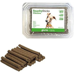 Gloria Snack pour chiens Snackys Sticks Poulet Bars (800 g) (800 g)