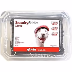 Gloria Snack pour chiens Snackys Sticks Foie (800 g) (800 g)
