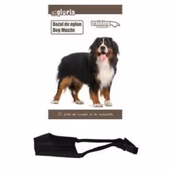 Gloria Muselière Noir Nylon Taille 2 (14 cm)