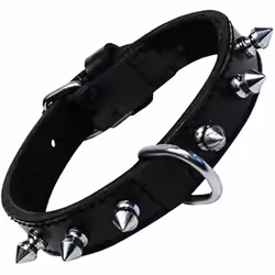 Gloria Collier pour Chien Noir Clous (45 cm)