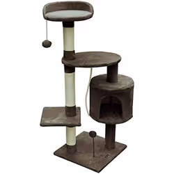 Gloria Arbre à chat 40 x 112 x 40 cm Marron Bois Sisal