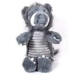 Gloria Jouet pour chien 20 x 35 cm Gris Monstre Polyester polypropylène
