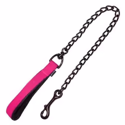 Gloria Laisse pour Chien CLASSIC Rose (3mm x 120 cm)