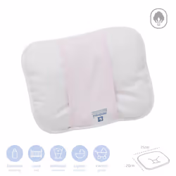 Cambrass 34139 Oreiller pour bébé Rose