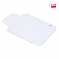 Cambrass 35424 matelas à langer Coton, Polyester, Polyvinyl chloride (PVC) Bleu Plat