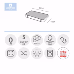 Cambrass 35775 Matelas pour bébé