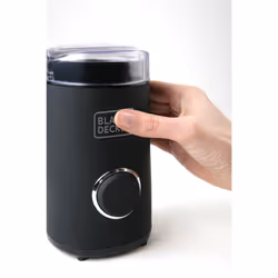 Black & Decker BXCG150E appareil à moudre le café 150 W Noir