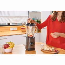 Black & Decker BXJB800E blender Mélangeur de table 800 W Noir, Transparent
