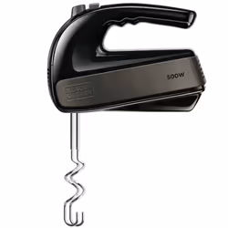 Black & Decker BXMX500E, Batteur à main, 500 W, Noir