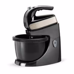 Black & Decker BXMXA500E, Robot mixer, Noir, Batteur, Pétrisseur, Mélange, 2,5 L, 500 W
