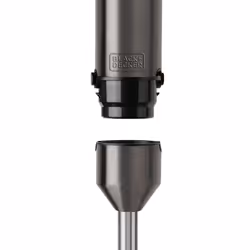 Black & Decker BXHB1000E blender Mélangeur par immersion 1000 W Noir, Gris, Acier inoxydable - Vue supplémentaire 6