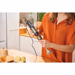 Black & Decker BXHBA1000E blender Mélangeur par immersion 1000 W Acier inoxydable - Vue supplémentaire 4