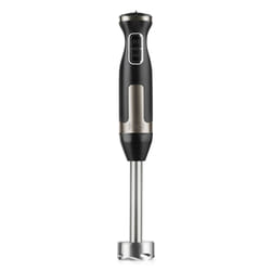 Black & Decker BXHBA1500E blender Mélangeur par immersion 1500 W Noir, Acier inoxydable