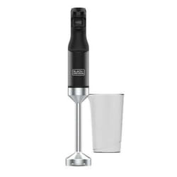 Black & Decker BXHB1501E Mélangeur par immersion 1500 W Noir, Acier inoxydable