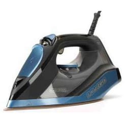 Black & Decker BXIR2801E Fer à repasser à sec ou à vapeur Semelle en céramique 2800 W Noir, Bleu