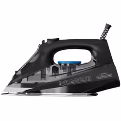 Fer à repasser vapeur 2800w 45g/mn Le fer à repasser BLACK & DECKER BXIR2805E dispose d'un débit vapeur continu de 45 gr/min ...