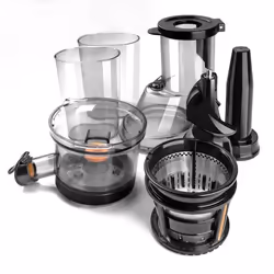 Black & Decker BXJE200E presse-agrumes Centrifugeuse lente 200 W Noir