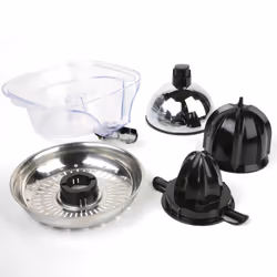 Black & Decker BXCJ100E presse-agrumes Centrifugeuse 1000 W Acier inoxydable