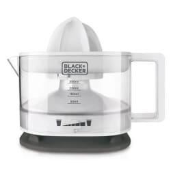 Black & Decker BXCJ25E Centrifugeuse 25 W Gris, Transparent, Blanc