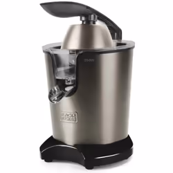 Presse-agrumes BLACK ET DECKER - BXCJ350E Puissance (W) : 350 Couleur : Acier Capacité du réservoir (L) : 0.4