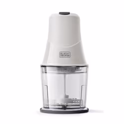 Black & Decker BXCH260E, 0,5 L, Transparent, Blanc, Plastique, Acier inoxydable, 260 W, 220-240 V