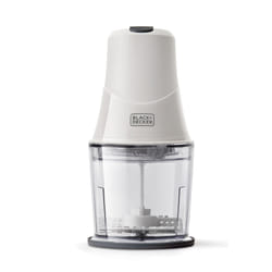 Black & Decker BXCH260E hachoir électrique 0,5 L 260 W Transparent, Blanc