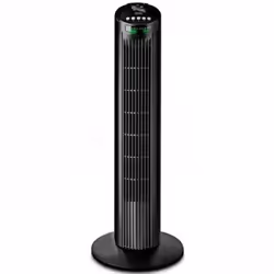Black &amp; Decker BXEFT45E, Ventilateur vertical domestique, Noir, Sol, 52 dB, Secteur, 36,8 W