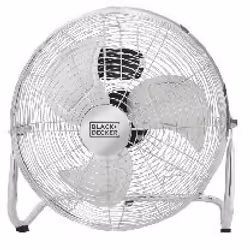 Black & Decker BXEFF120E, Ventilateur à lame domestique, Blanc, Table, 67,3 dB, 5852,4 m³/h, Secteur