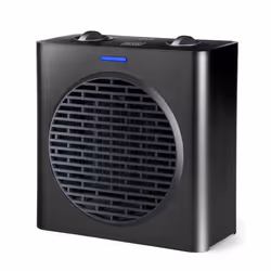 Black & Decker BXSH1500E, Chauffage de ventilateur électrique, 1,5 m, Intérieure, Table, Noir, 1500 W