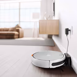 Black & Decker BXRV500E robot aspirateur Sans sac Noir, Acier inoxydable, Blanc - Vue supplémentaire 7