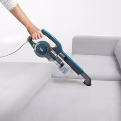 Black & Decker BXVMS600E aspirateur balai et balai électrique Secteur Sec Cyclonique, EPA Sans sac 0,8 L 600 W Noir, Bleu - Vue supplémentaire 10