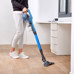 Black & Decker BXVMS600E aspirateur balai et balai électrique Secteur Sec Cyclonique, EPA Sans sac 0,8 L 600 W Noir, Bleu - Vue supplémentaire 7