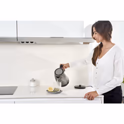 Black & Decker BXKE2201E bouilloire 1,7 L 2200 W Noir, Acier inoxydable - Vue supplémentaire 7