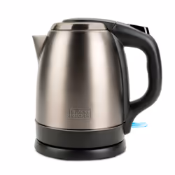 Black &amp; Decker BXKE2202E, 1,2 L, 2200 W, Acier inoxydable, Indicateur de niveau d'eau, Sans fil