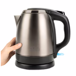 Black & Decker BXKE2202E bouilloire 1,2 L 2200 W Acier inoxydable