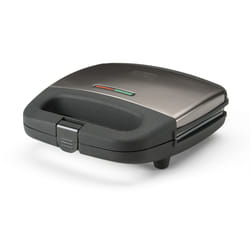 Black & Decker BXSA751E gaufrier et appareil à croque-monsieur 750 W Noir, Métallique