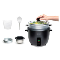 Black & Decker BXRC1800E cuiseur à riz 1,8 L 700 W Noir