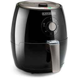 Black & Decker BXAF2500E friteuse Unique 2,5 L Autonome 1500 W Friteuse d’air chaud Noir