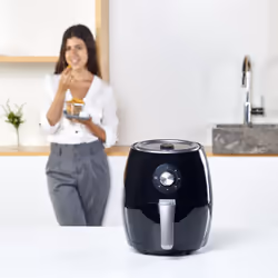 Black & Decker BXAF2500E Friteuse à air chaud 2,5L 1500W Noir - Vue supplémentaire 10