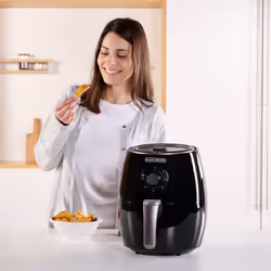 Black & Decker BXAF2500E Friteuse à air chaud 2,5L 1500W Noir - Vue supplémentaire 14
