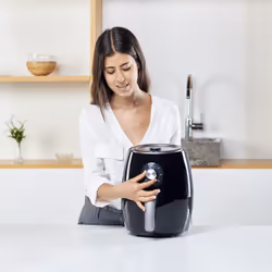 Black & Decker BXAF2500E Friteuse à air chaud 2,5L 1500W Noir - Vue supplémentaire 6