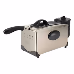 Black & Decker BXDF2100E, Friteuse, 3 L, 0,8 kg, 130 °C, 190 °C, 6 personne(s)