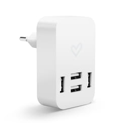 Energy Sistem Energy Home Quad adaptateur de puissance & onduleur Intérieure Blanc