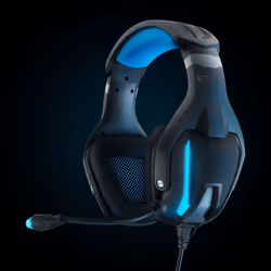 Energy Sistem ESG 5 SHOCK, Avec fil, Jouer, 20 - 20000 Hz, 368 g, Écouteurs, Noir, Bleu
