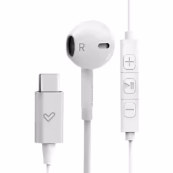 Energy Sistem Smart 2 Type C, Avec fil, Appels/Musique, 20 - 20000 Hz, 12 g, Écouteurs, Blanc