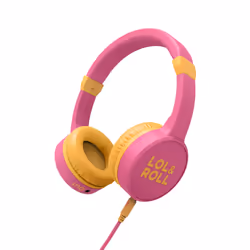 Energy Sistem Lol&amp;Roll Pop, Avec fil, Musique, 20 - 20000 Hz, 105 g, Casque, Rose, Jaune