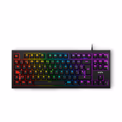 Energy Sistem ESG K6 Mechanik, Mini, USB, Clavier mécanique, QWERTY, LED RGB, Noir