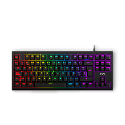 Energy Sistem ESG K6 Mechanik clavier USB QWERTY Espagnole Noir