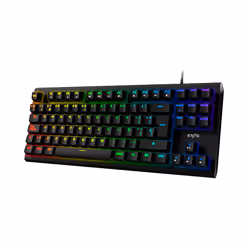 Energy Sistem ESG K6 Mechanik clavier USB QWERTY Espagnole Noir